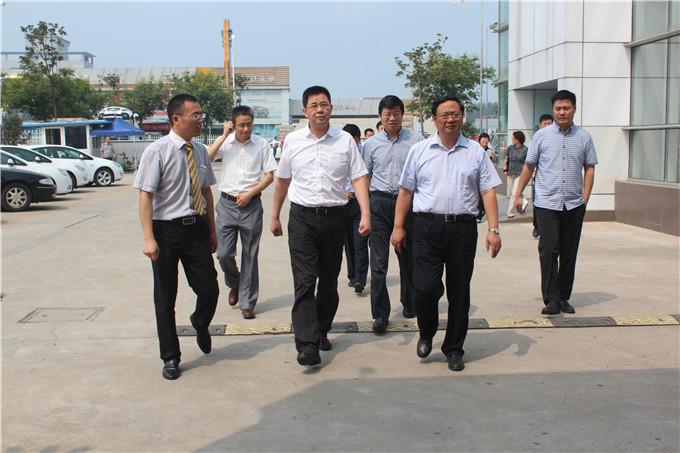 王正喜、錢一平赴宿遷天泓汽車4S店調(diào)研