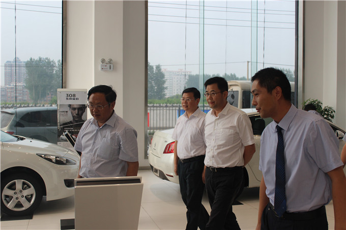 王正喜、錢一平赴宿遷天泓汽車4S店調(diào)研