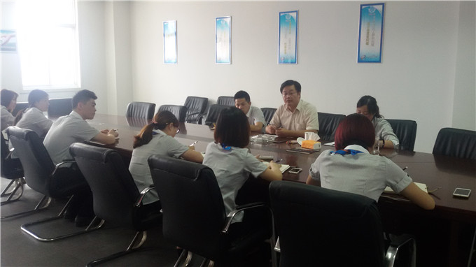 天泓集團(tuán)領(lǐng)導(dǎo)班子赴各子公司開展“三嚴(yán)三實(shí)”專題調(diào)研